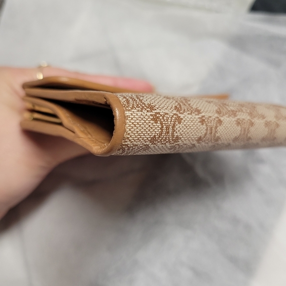 Celine Vintage Macadam Trifold Wallet - Picture 6 of 13